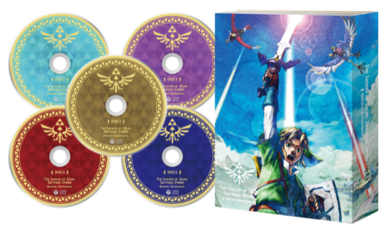 《塞尔达传说：御天之剑》原声大碟发售 首购特典八音盒亮相