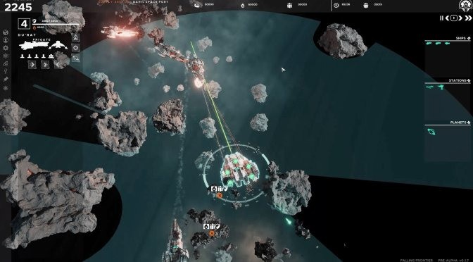 科幻RTS游戏《坠落边界》将推迟到2022年